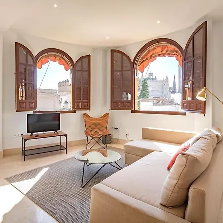 شقة Alianza Giralda Sky View By Valcambre إشبيلية